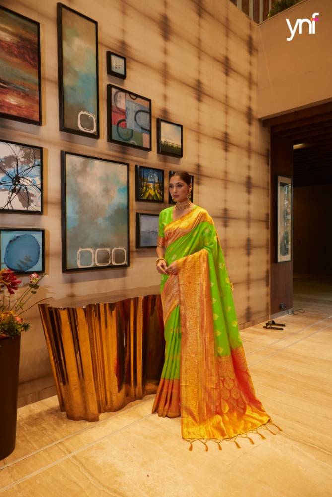 Ynf Saidatta Latest Festive Wear Art Silk Designer Fancy Saree Collection